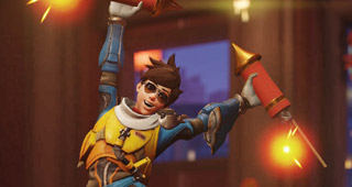 Pose victoire Tracer (2018)