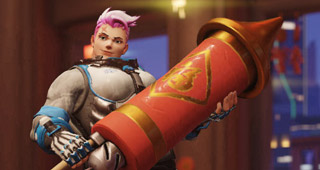 Pose victoire Zarya (2018)