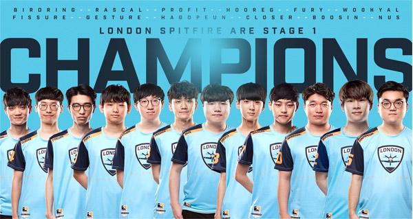 overwatch league : les london spitfire remporte la periode 1