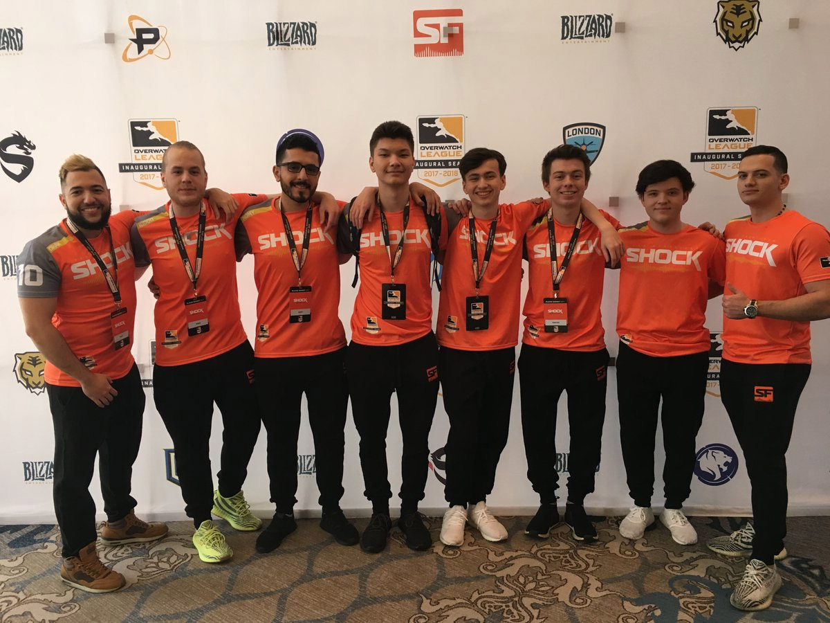 Overwatch League : l'équipe San Francisco Shock (États-Unis)