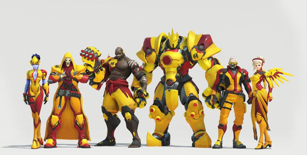 Skin de l'équipe Florida Mayhem pour l'Overwatch League (Etats-Unis)