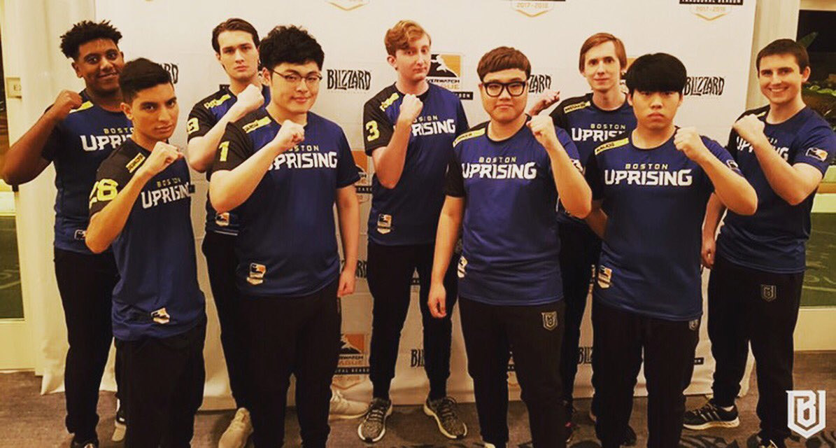 Overwatch League : l'équipe Boston Uprising (États-Unis)