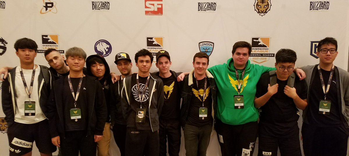 Overwatch League : l'équipe Los Angeles Valiant (États-Unis)