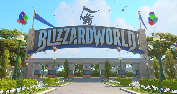 blizzard world : sortie de la nouvelle map overwatch le 23 janvier 2018