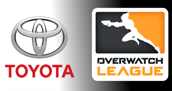 toyota devient le partenaire officiel de l'overwatch league