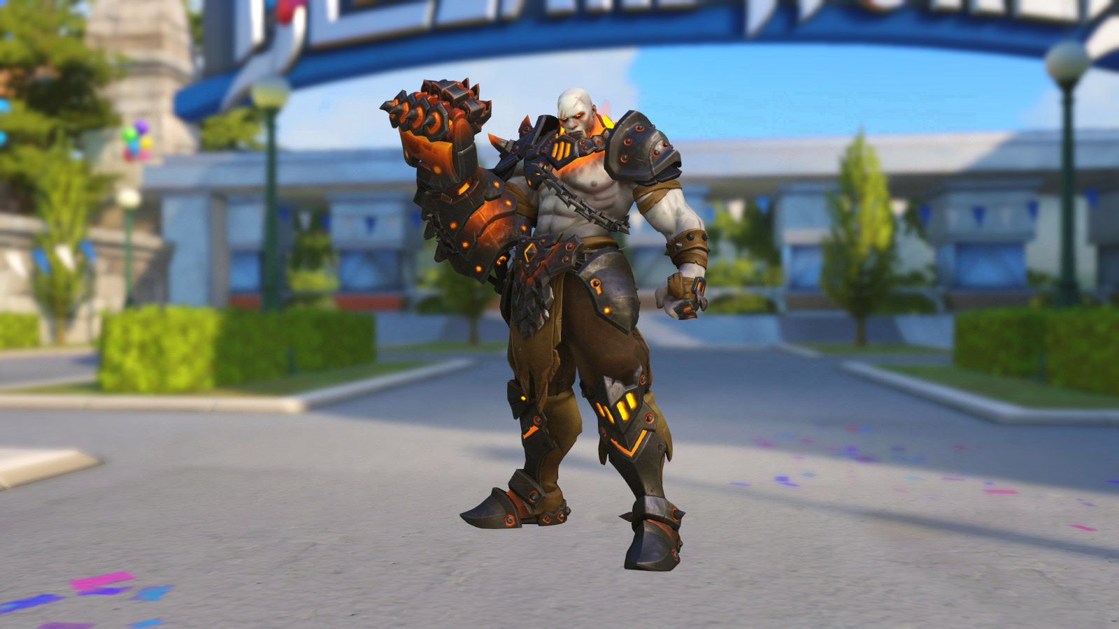 Skin légendaire Doomfist - Main Noire