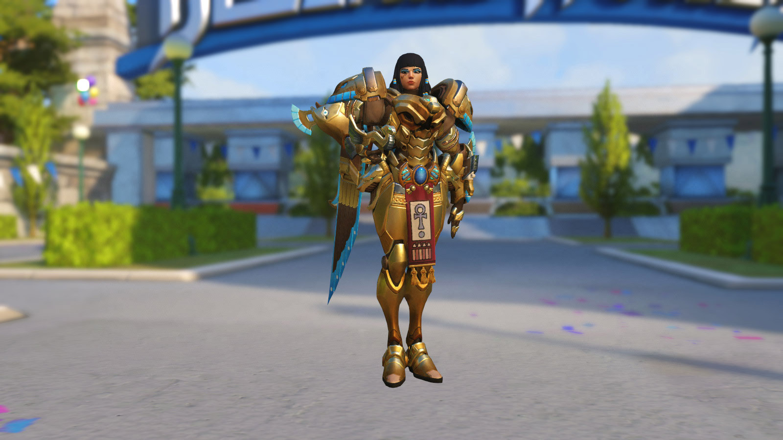 Skin légendaie Pharah - Ophidienne