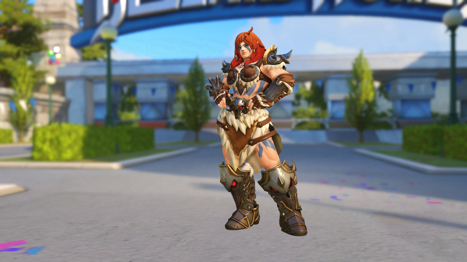 Skin légendaire Zarya - Barbare