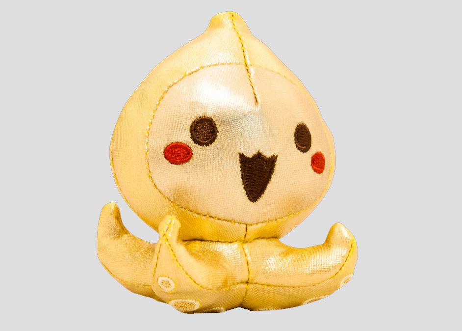 Peluche Pachimari doré