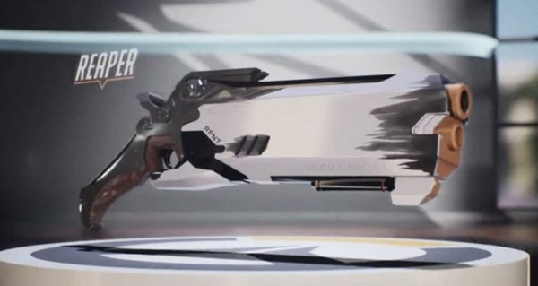 hasbro et overwatch : date de sortie du pistolet nerf de faucheur en 2019