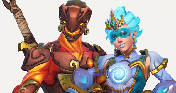 overwatch all-stars : des skins legendaires pour tracer et genji