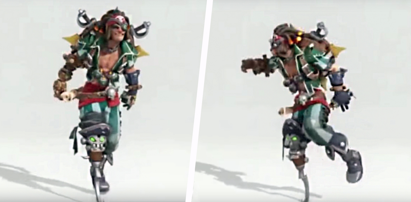 Skin légendaire Chacal pirate pour l'Anniversaire d'Overwatch