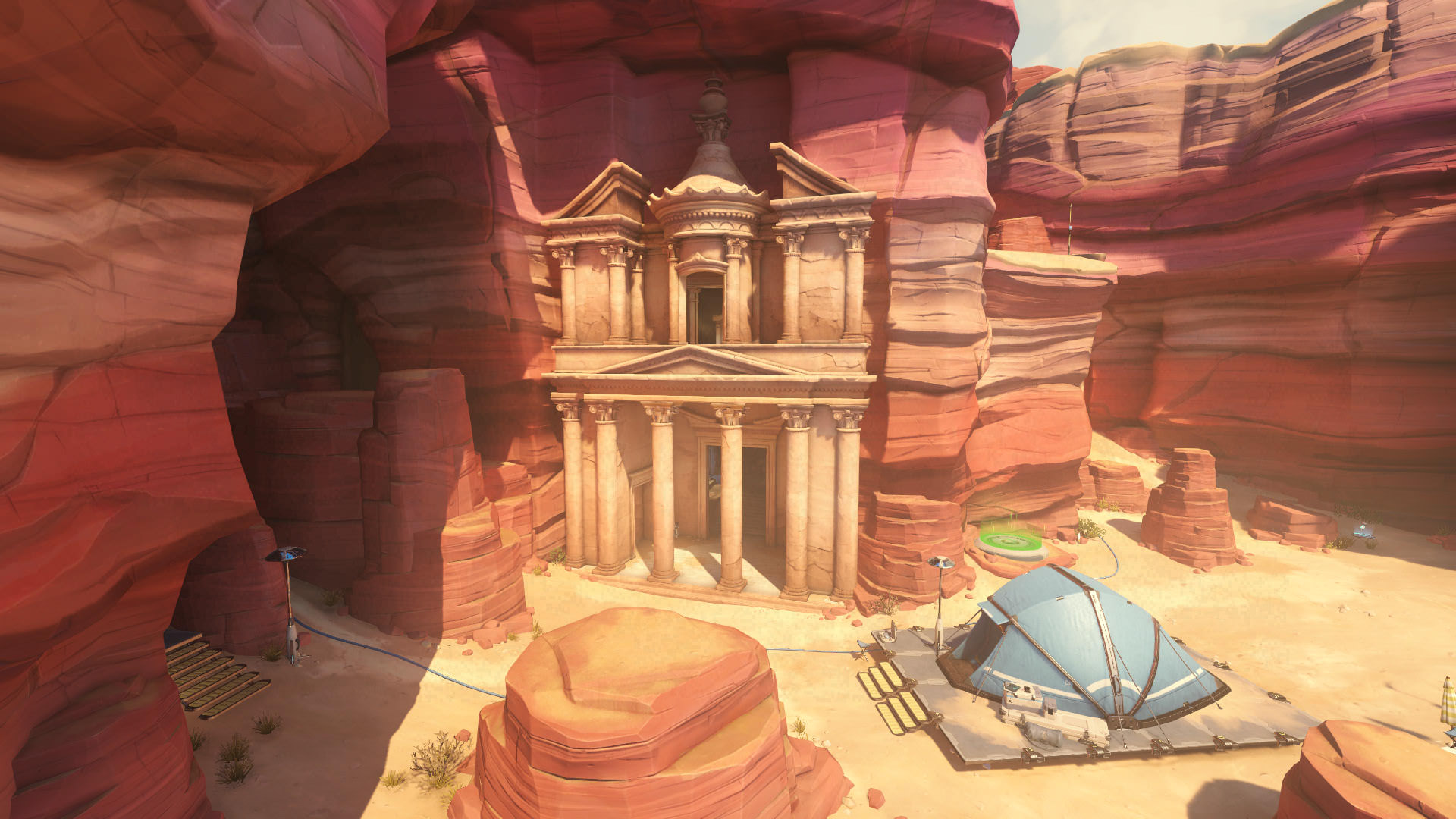 Map Petra pour Overwatch