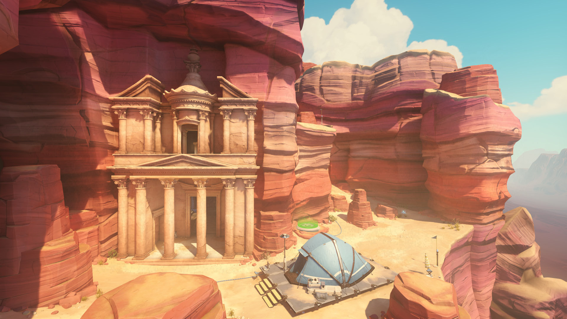 Map Petra pour Overwatch