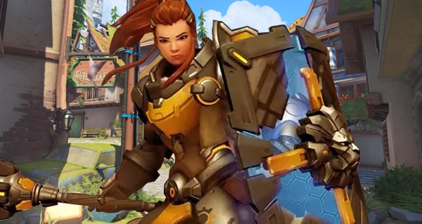 brigitte d'overwatch : gameplay en video du soutien hybride