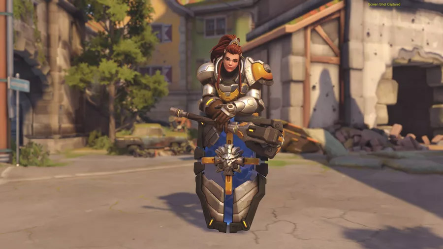 Célébration A l'aise de Brigitte d'Overwatch