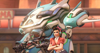 Skin D.Va Fifties - Anniversaire Overwatch