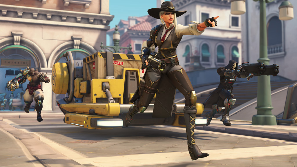 Ashe arrive dans Overwatch