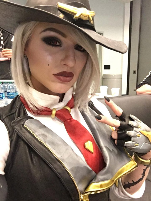 Cosplay Ashe par Karolina LeFay