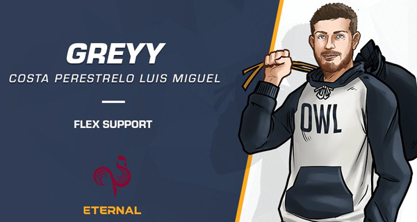overwatch league 2019 : greyy rejoint l'equipe paris eternal