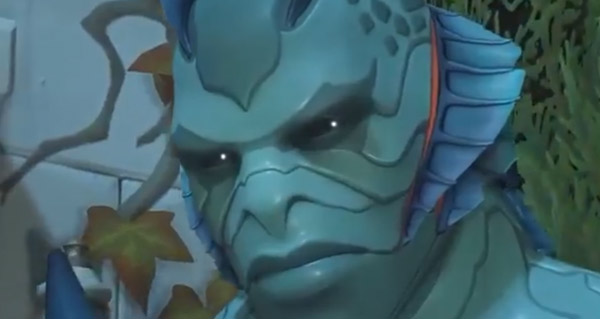 un halloween terrifiant : le skin legendaire monstre des marais doomfist