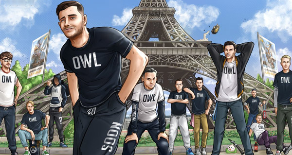 overwatch league 2019 : paris devoile son equipe