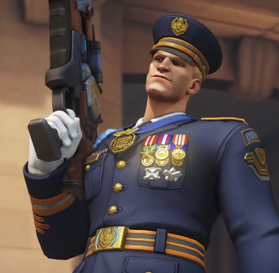 Skin légendaire pour Soldat 76 dans Avis de tempête