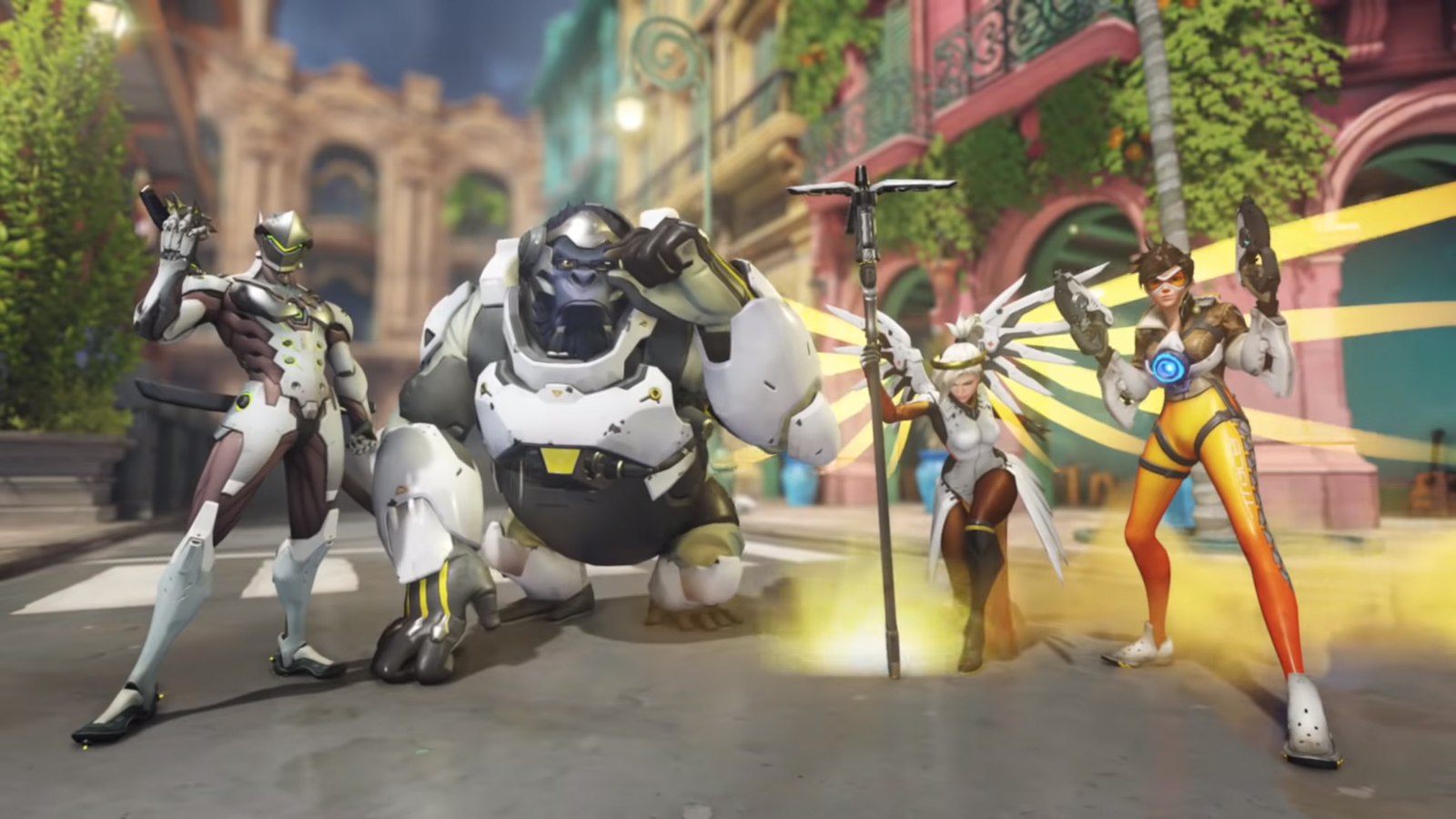 Incarnez Ange, Winston, Genji ou Tracer