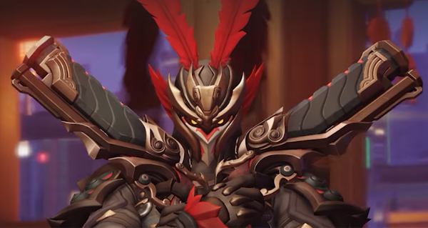 nouvel an lunaire overwatch : skin lu bu pour faucheur