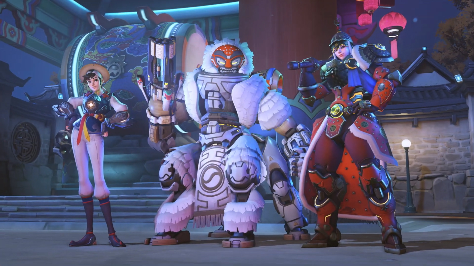 Skins du Nouvel an lunaire : Tracer, Orisa et Brigitte