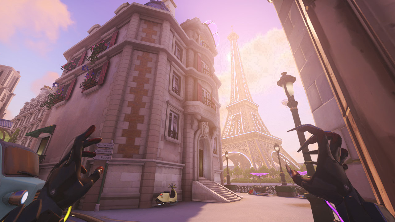 Map Paris Overwatch