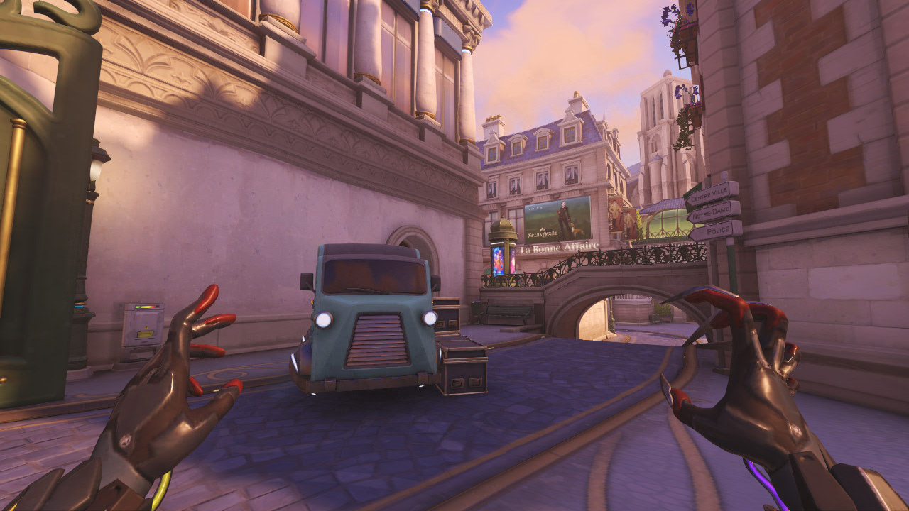 Map Paris Overwatch