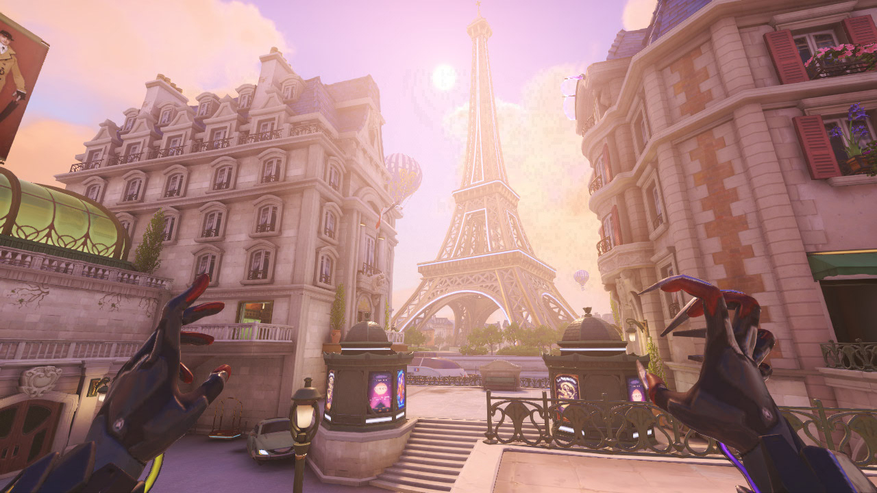 Map Paris Overwatch