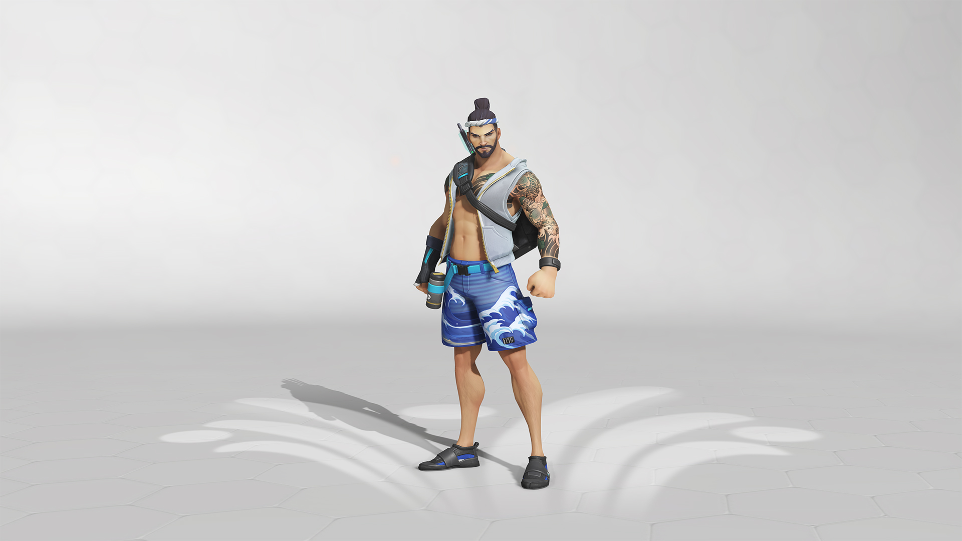 Skin légendaire Vague pour Hanzo