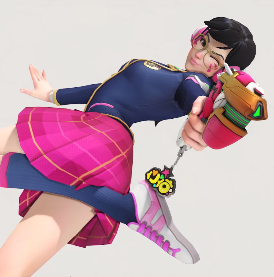 D.va académie skin anniversaire