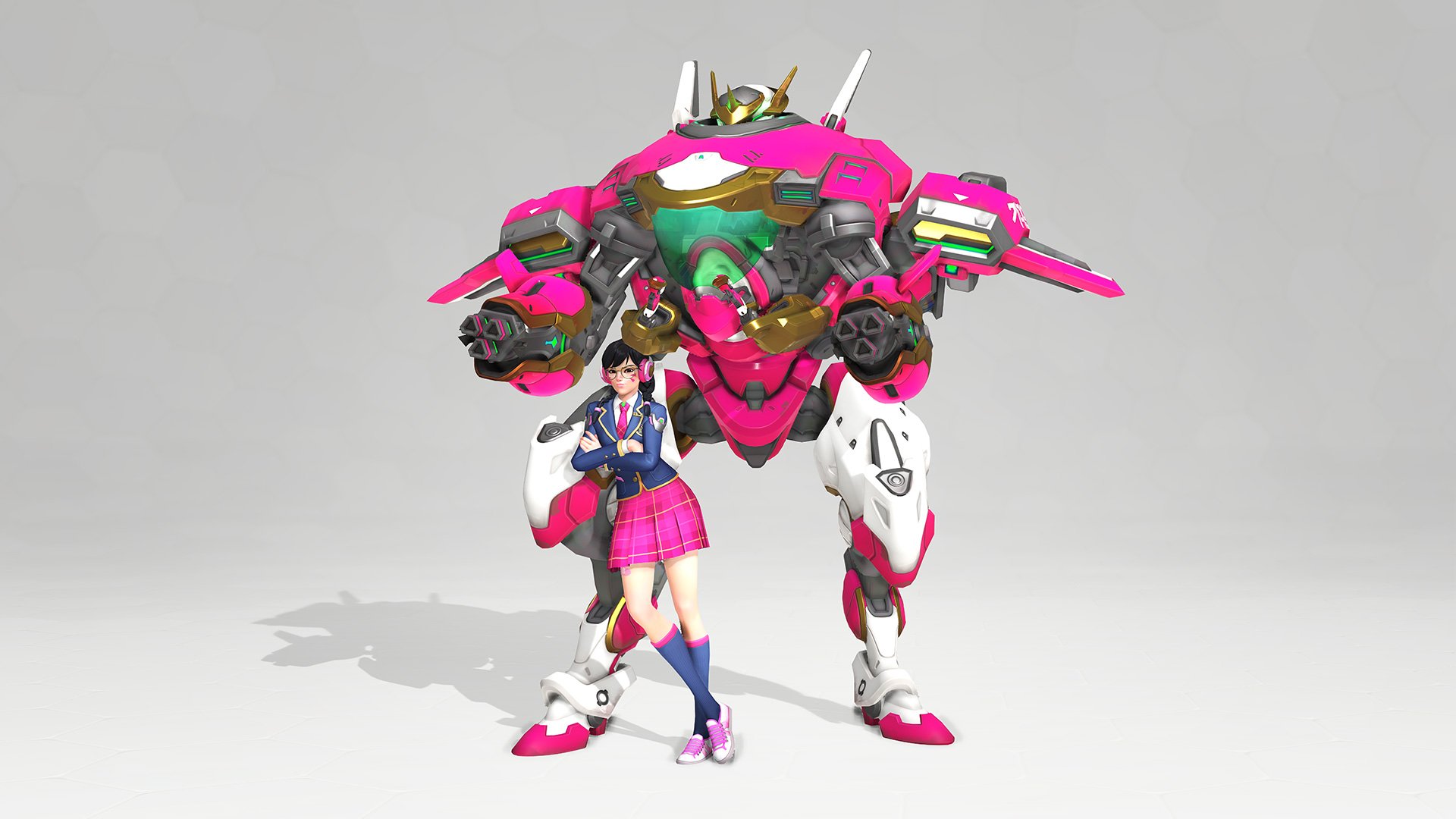 Skin légendaire D.va étudiante (Anniversaire Overwatch)