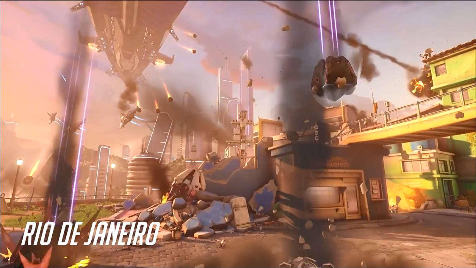 Map Rio de Janeiro dans Overwatch 2