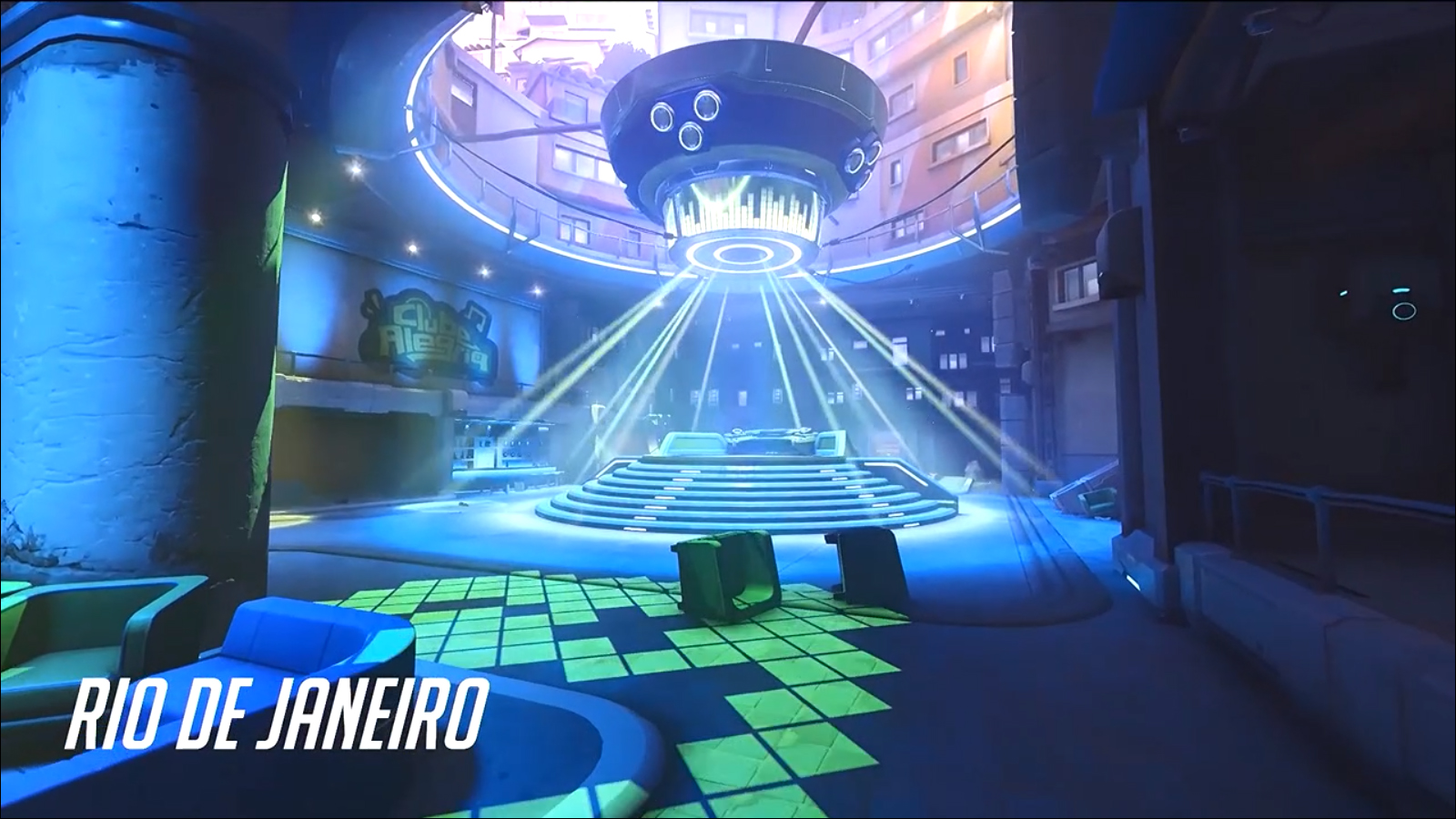 Map Rio de Janeiro dans Overwatch 2