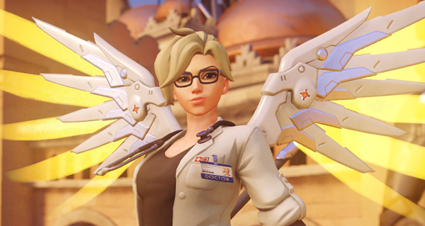 defi ange overwatch : debloquez le skin dr ziegler, des tags et des icones