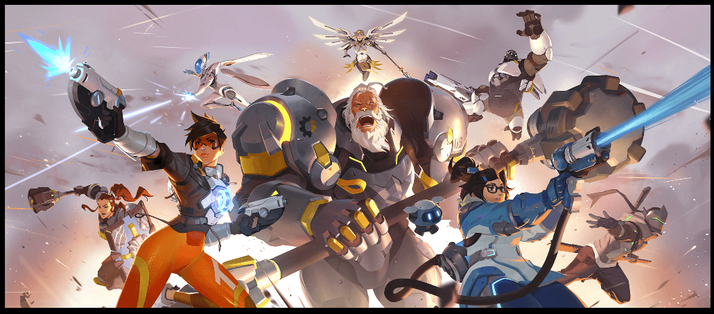 Print art Overwatch 2 (boutique blink)