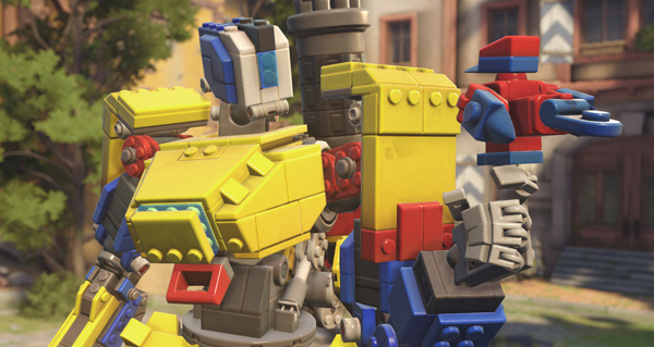 defi bastion overwatch : debloquez le skin brique, des tags et des icones !