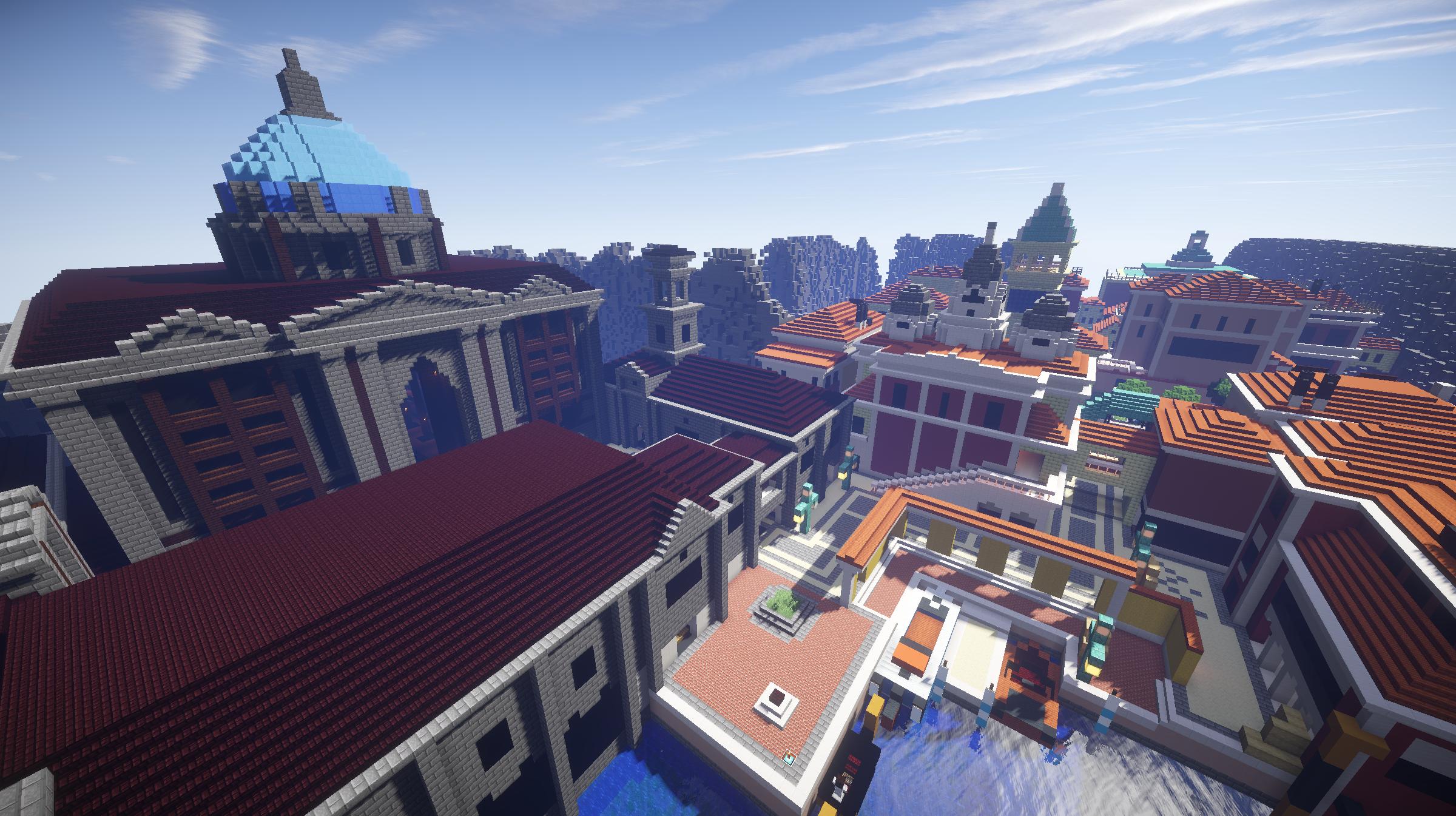 Halvencyon recrée la map Rialto dans Minecraft