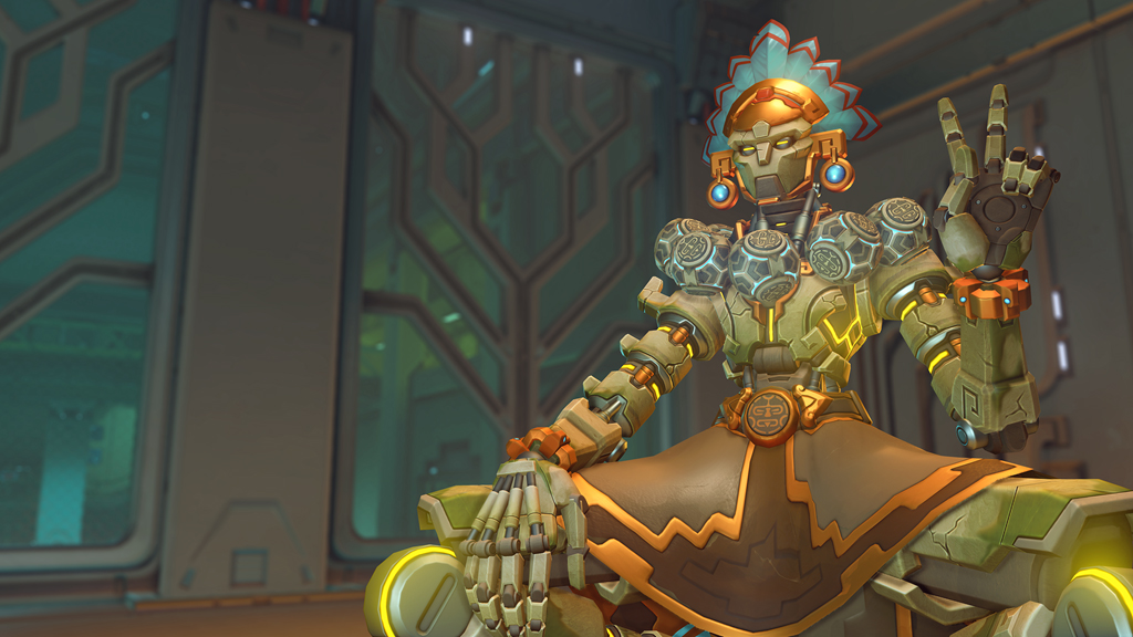 Skin légendaire Zenyatta Huitzilopotchtli (Anniversaire 2020