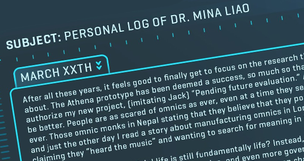 overwatch teasing : publication d'une archive de dr. mina liao