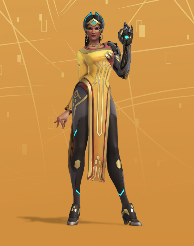 Pierre après pierre : la robe rituelle de Symmetra