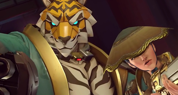 nouvel an lunaire : skin oeil du tigre pour ashe