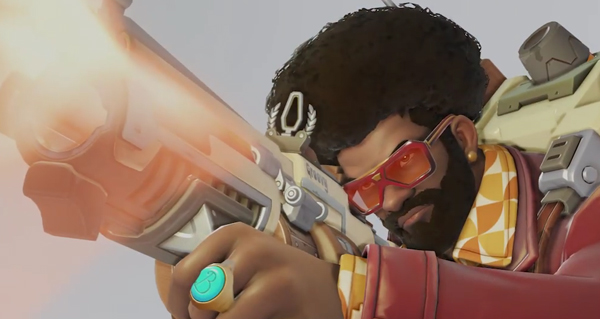 anniversaire overwatch : le skin baptiste funky devoile