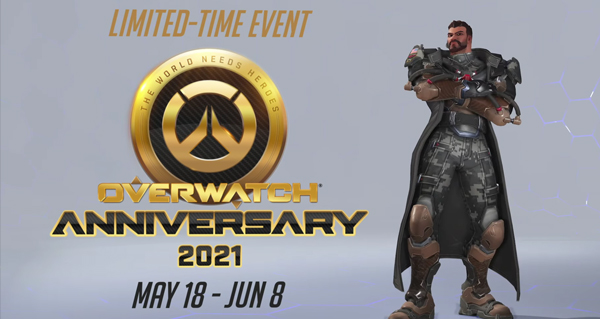 anniversaire overwatch : l'edition 2021 debute le 18 mai !