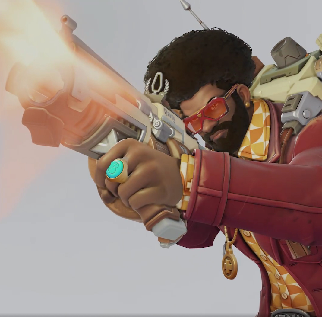 Skin Overwatch Baptiste Funky