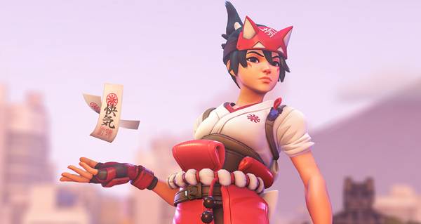 kiriko : nouvelle heroine de soutien d'overwatch 2